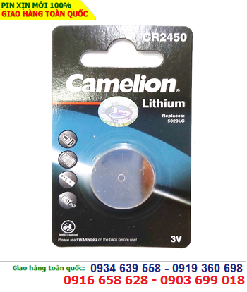 Pin 3v lithium Camelion CR2450 chính hãng